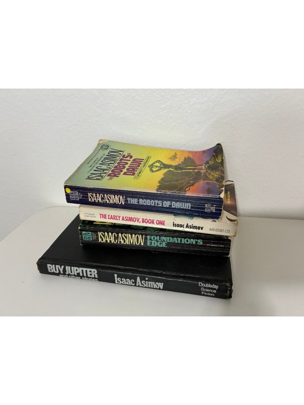 Lot of 4 Isaac Asimov Books